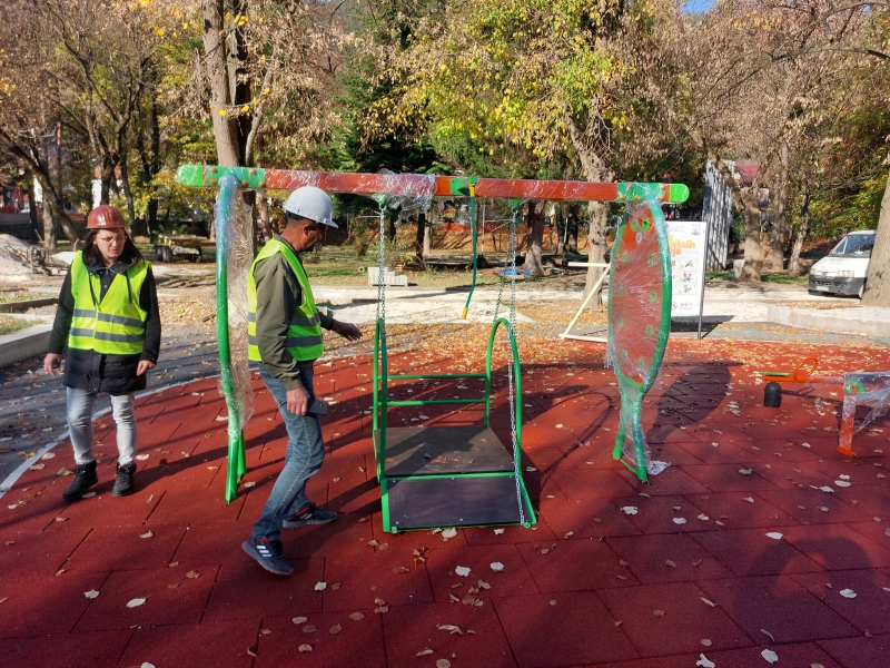 U toku završni radovi na uređenju Parka narodnih heroja u Prijepolju uz podršku EU
