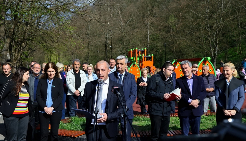 Otvoren renovirani park u Prijepolju